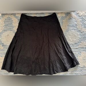 100% Irish Linen Eileen Fisher Skirt
